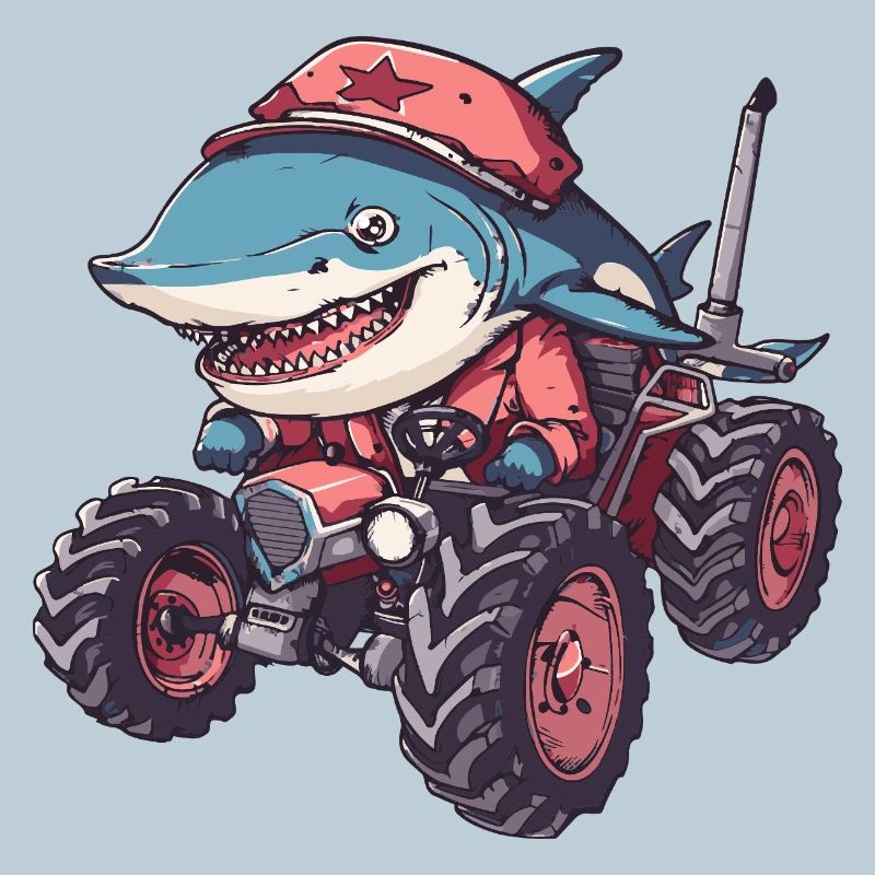Éleveur de tracteurs requins
