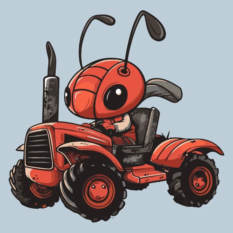 Ant Tractor Farmer