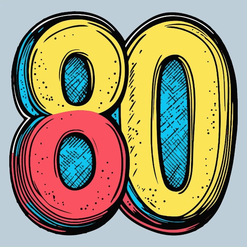 80 Nombre Coloré