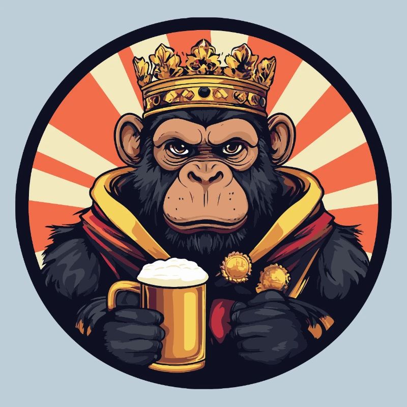 Monkey Beer Funny