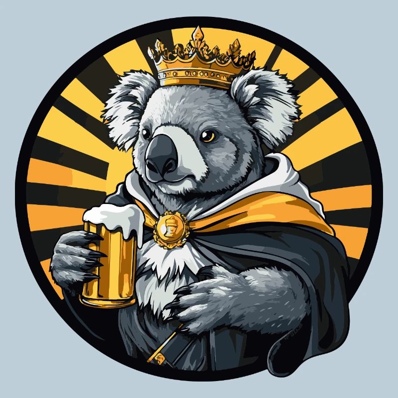 Koala Bier Lustig