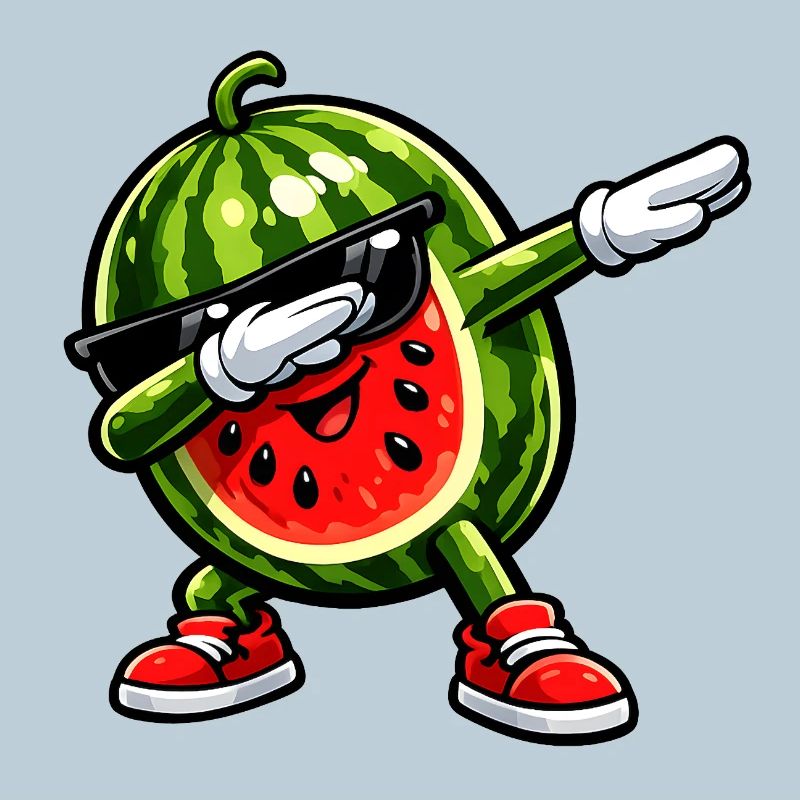 Dabbing Watermelon