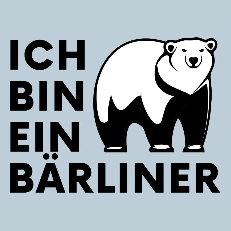 Polar Bären Silhouette Kontrast