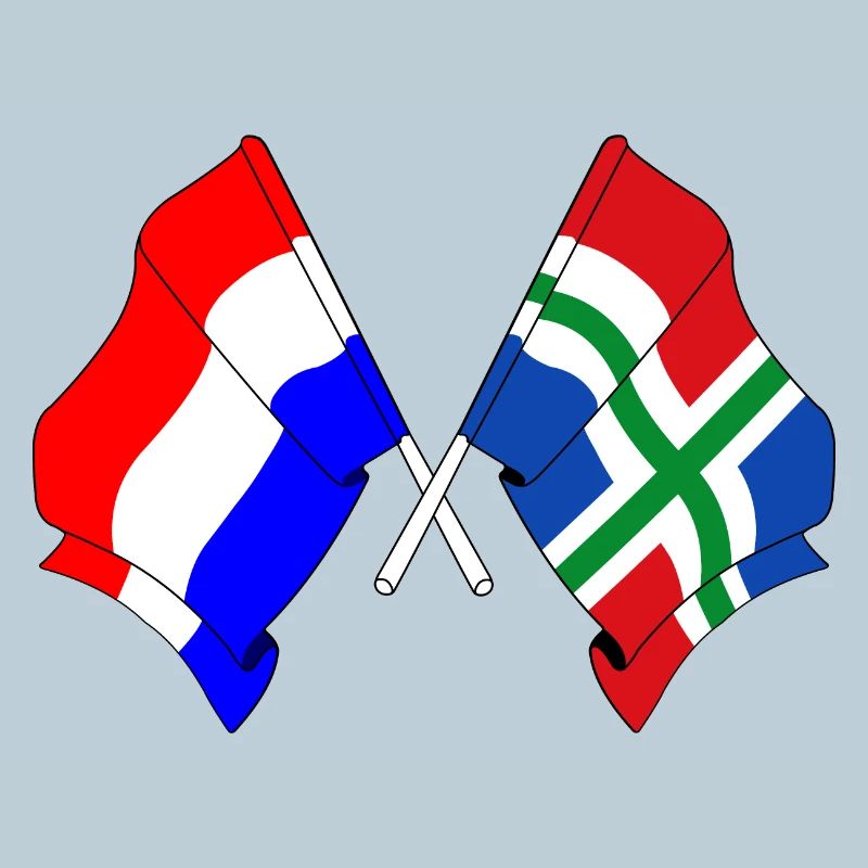 Drapeau Pays-Bas, Groningue