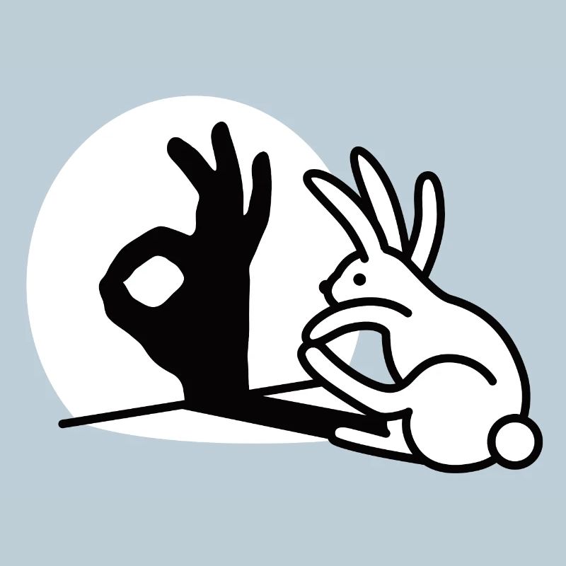 Rabbit Shadow Hand OK Okay Picobello Italy