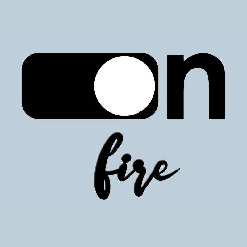 On fire