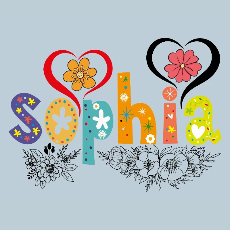Personalisierter Sophia-Name