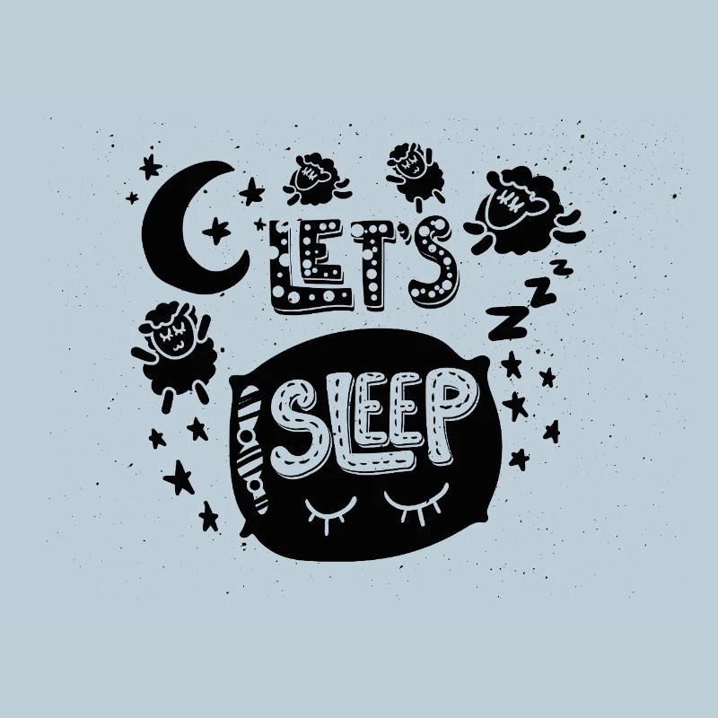 Let’s Sleep - Conception de chemise de sommeil en mouton mignon
