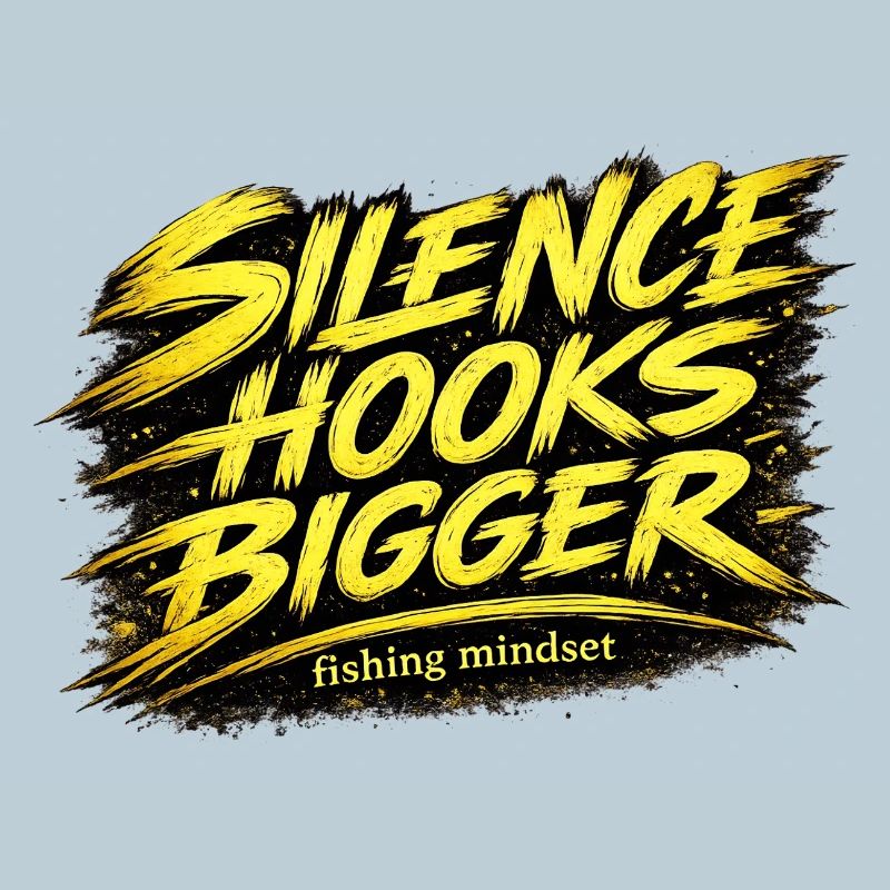 Silence Hooks Bigger Fishing Mindset Design