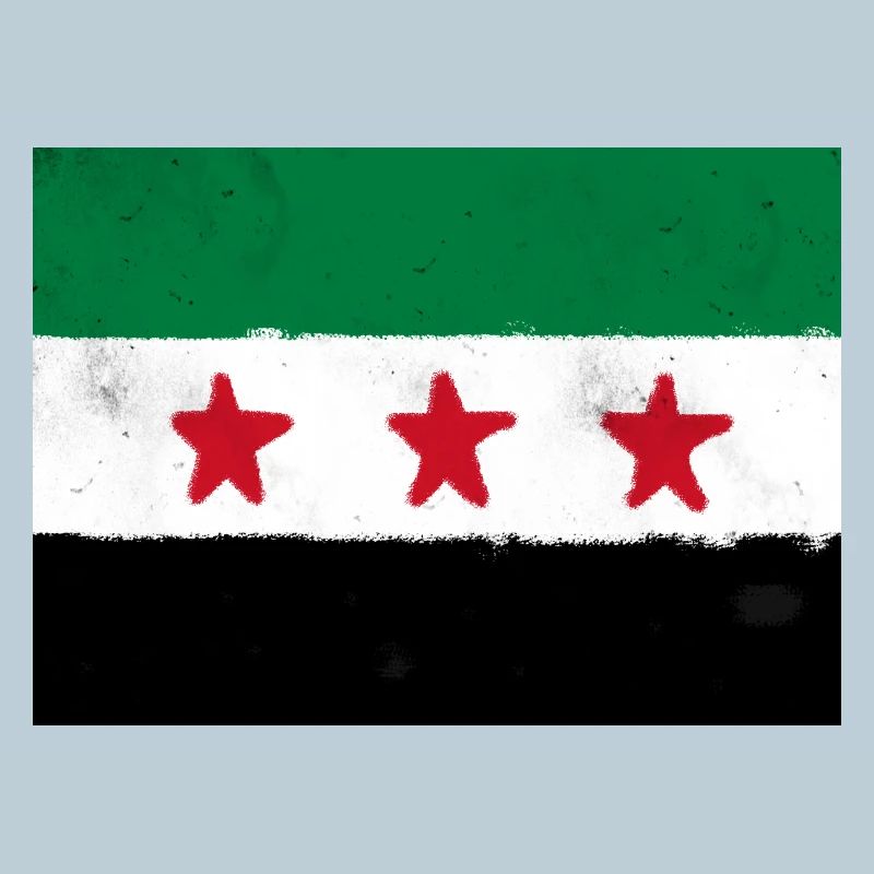 Drapeau de la Syrie