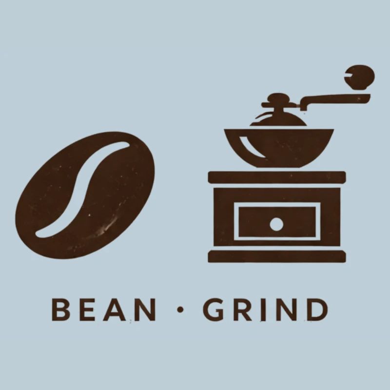 BEAN. MOUDRE. CAFÉ. CAFÉ