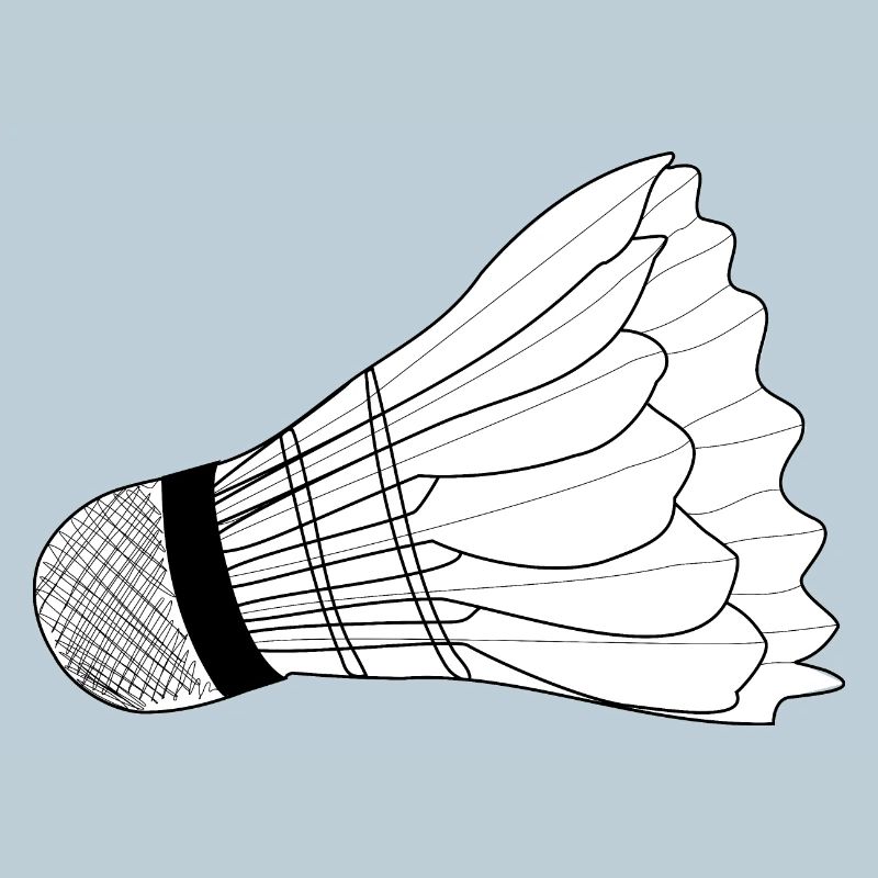 Badminton birdie