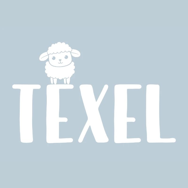 Cute sheep Texel