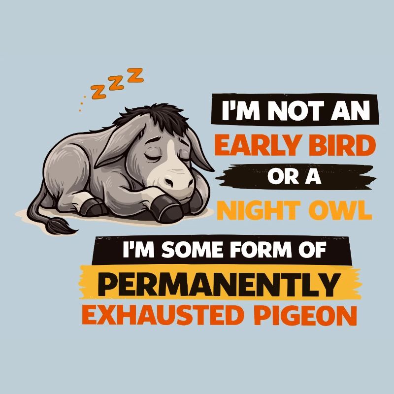 Permanently Exhausted Pigeon