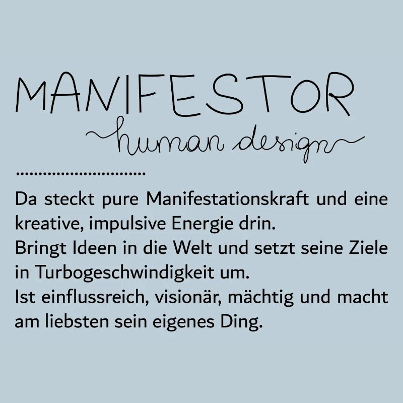 Ich bin ein Manifestor