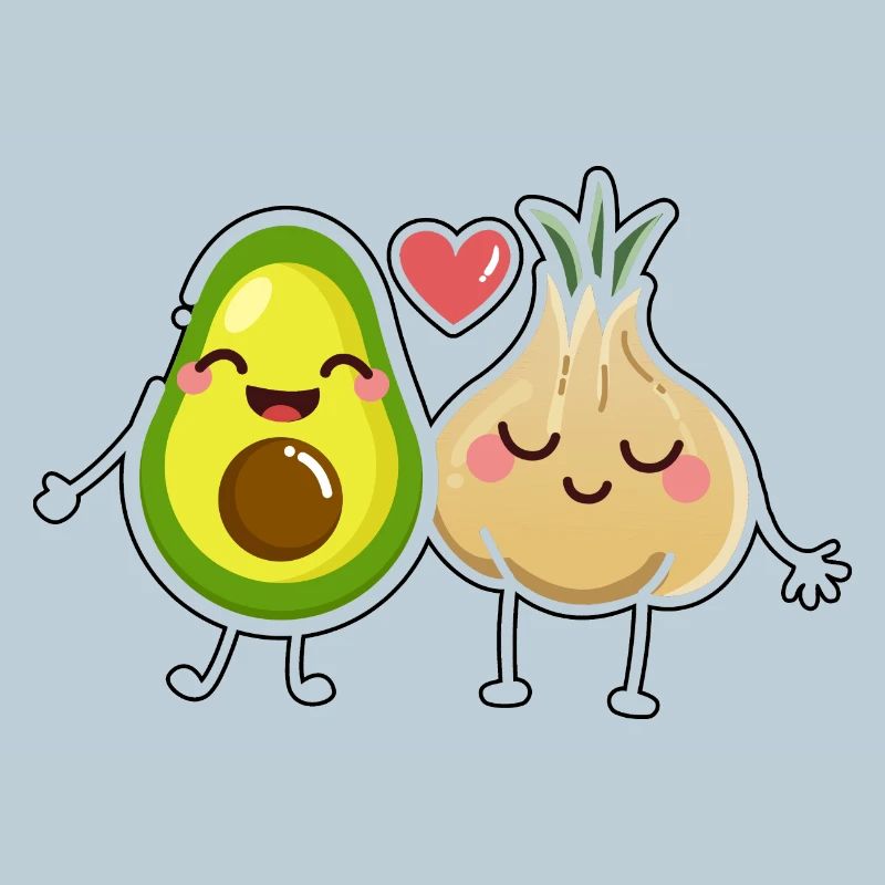 Avocado Trifft Knoblauch