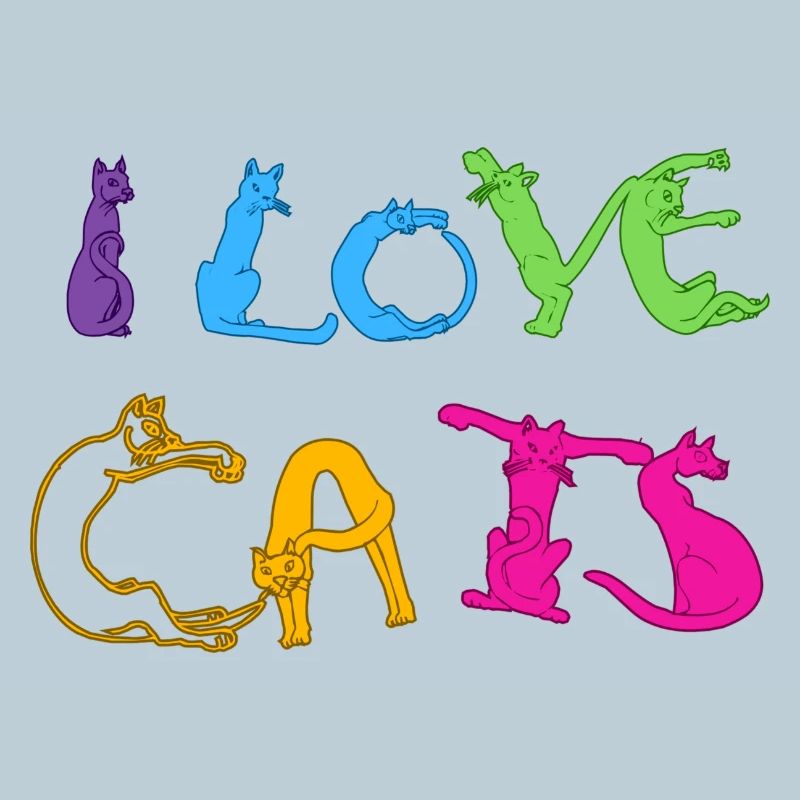 J’adore les chats