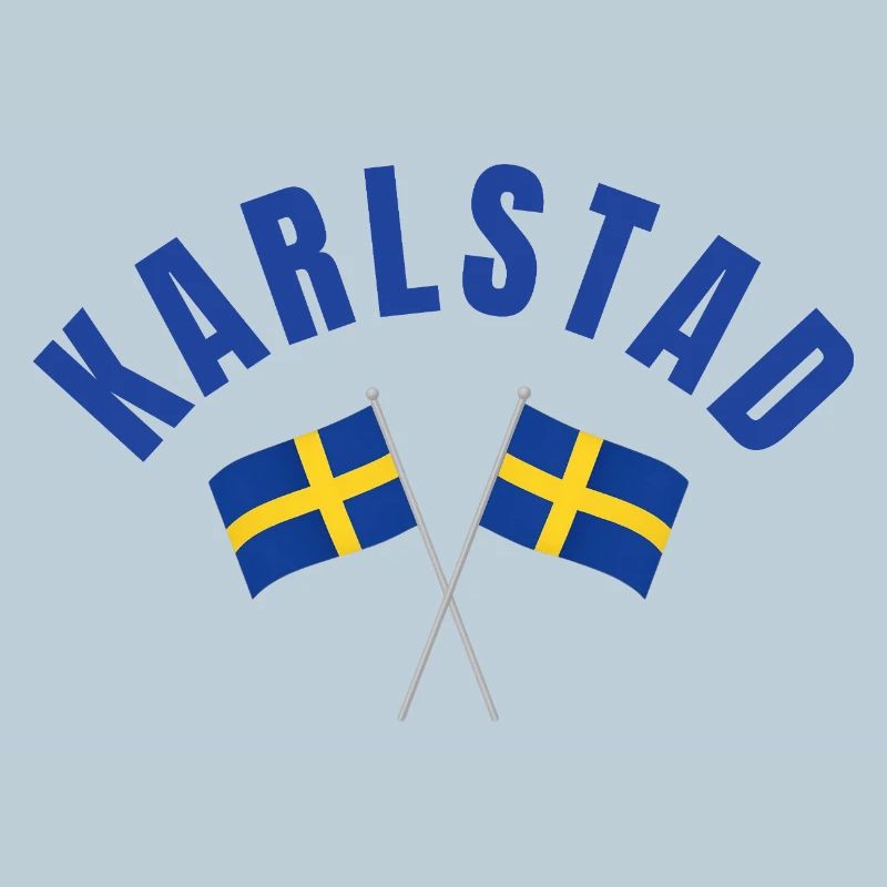 Karlstad Swedish Flags
