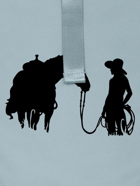 Frau mit Pferd
