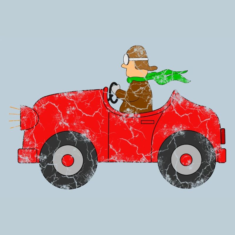 Auto mit Fahrer