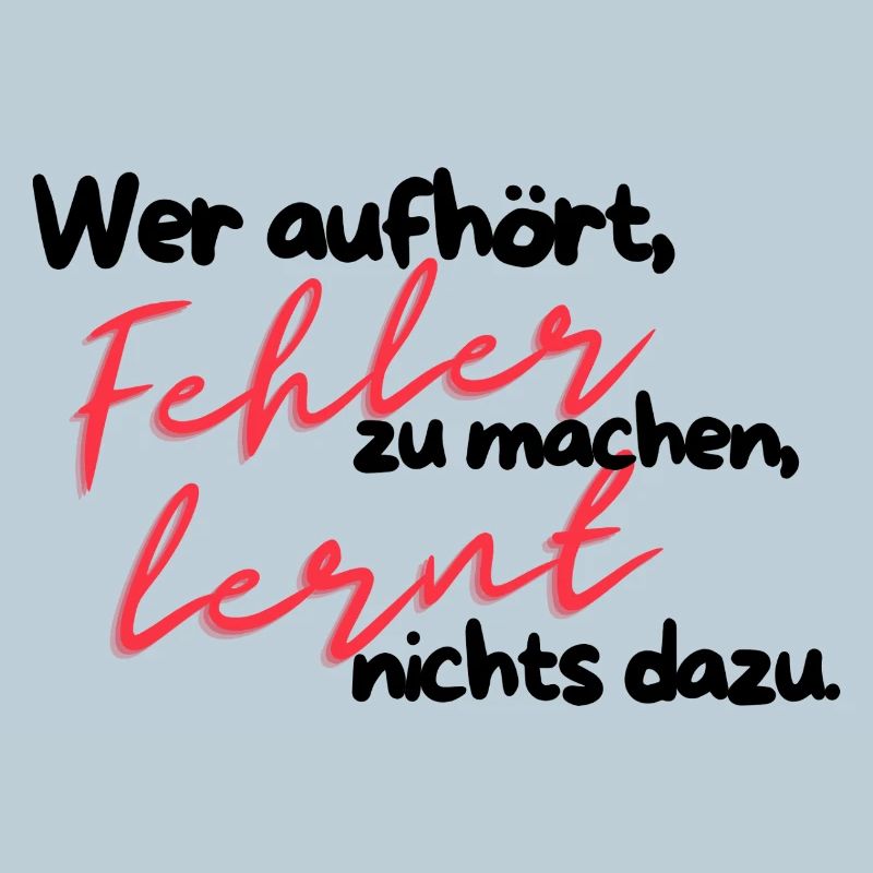 Mistakes teach red writing