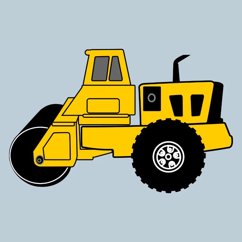 Machine à rouleaux jaunes