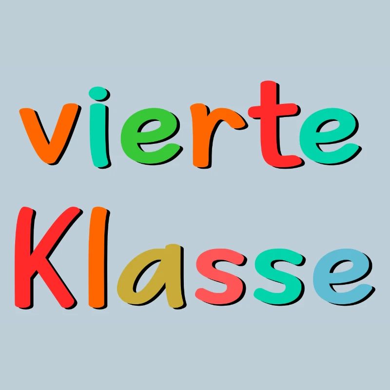 Grundschule 4. Klasse - Vierte Schulklasse