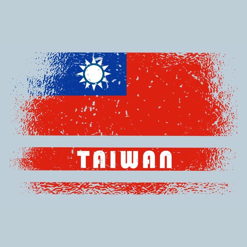 Drapeau vintage de Taiwan