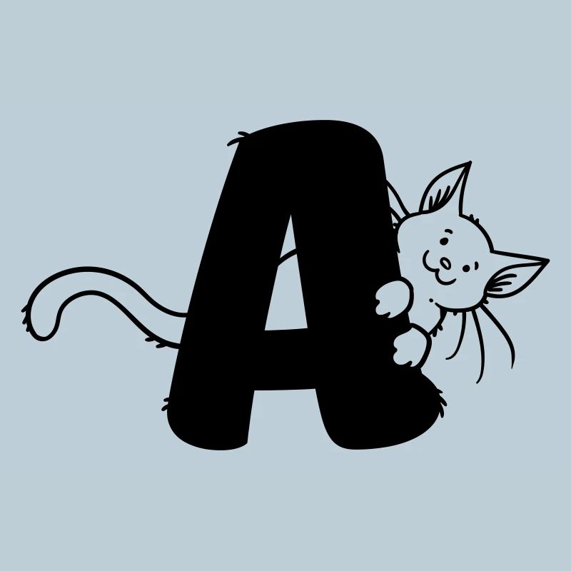 Cat Letter A