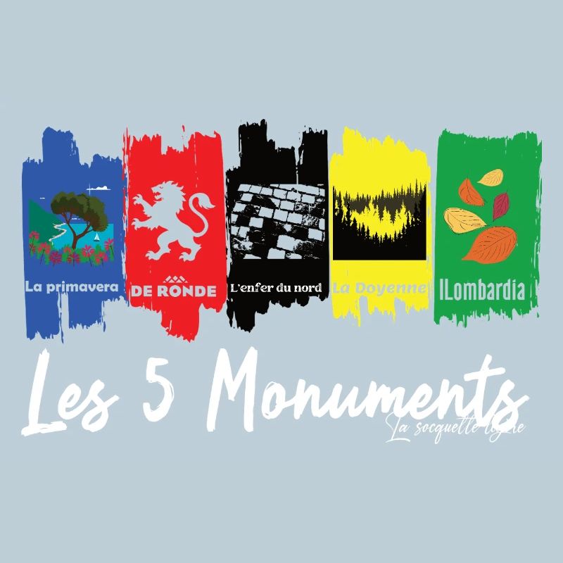 Les 5 Monuments du cyclisme