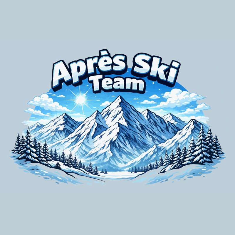 Après Ski Team Mountain Panorama