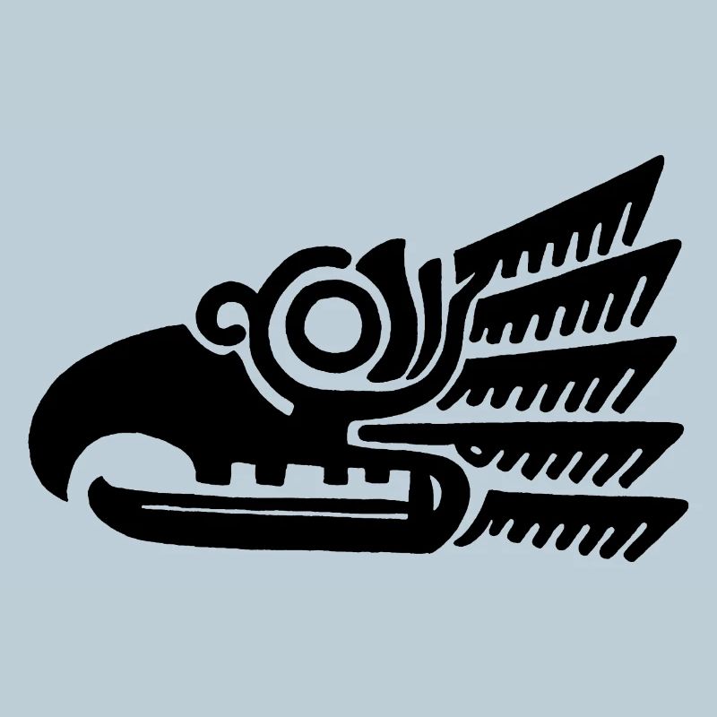 Schwarzer Vogelkopf