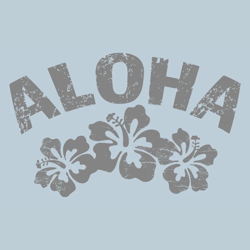 Aloha Hibiscus Tropendesign
