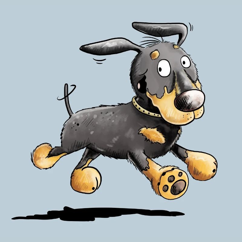 Flotter Dackel - Dachshund - Teckel - Geschenk