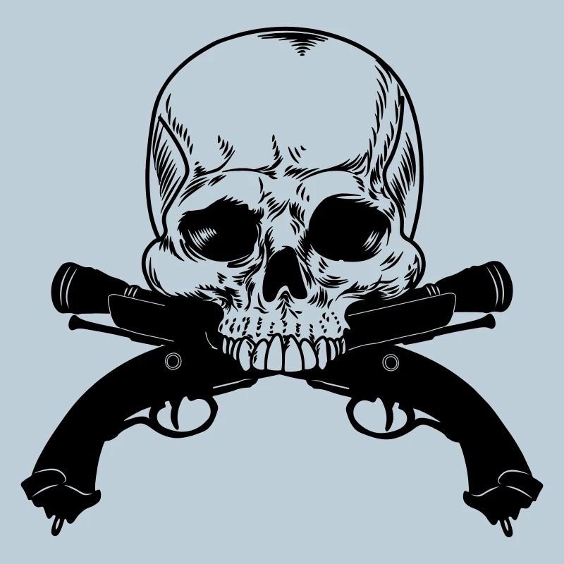Skull gun duel