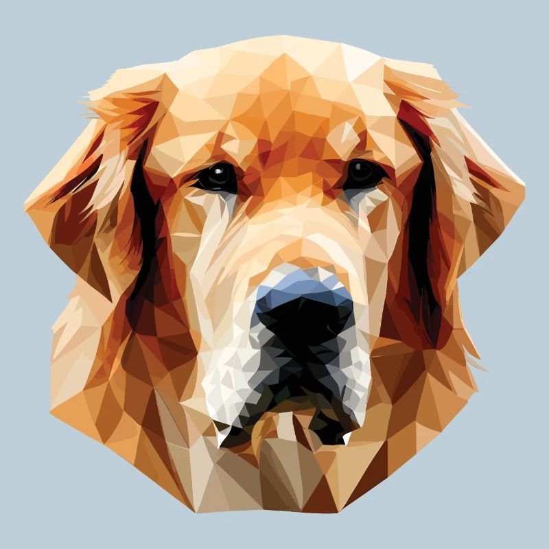 Polygone de chien Labrabor