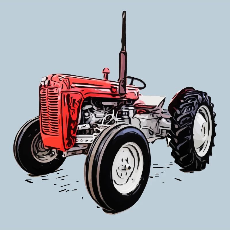 Roter M F 35 Traktor