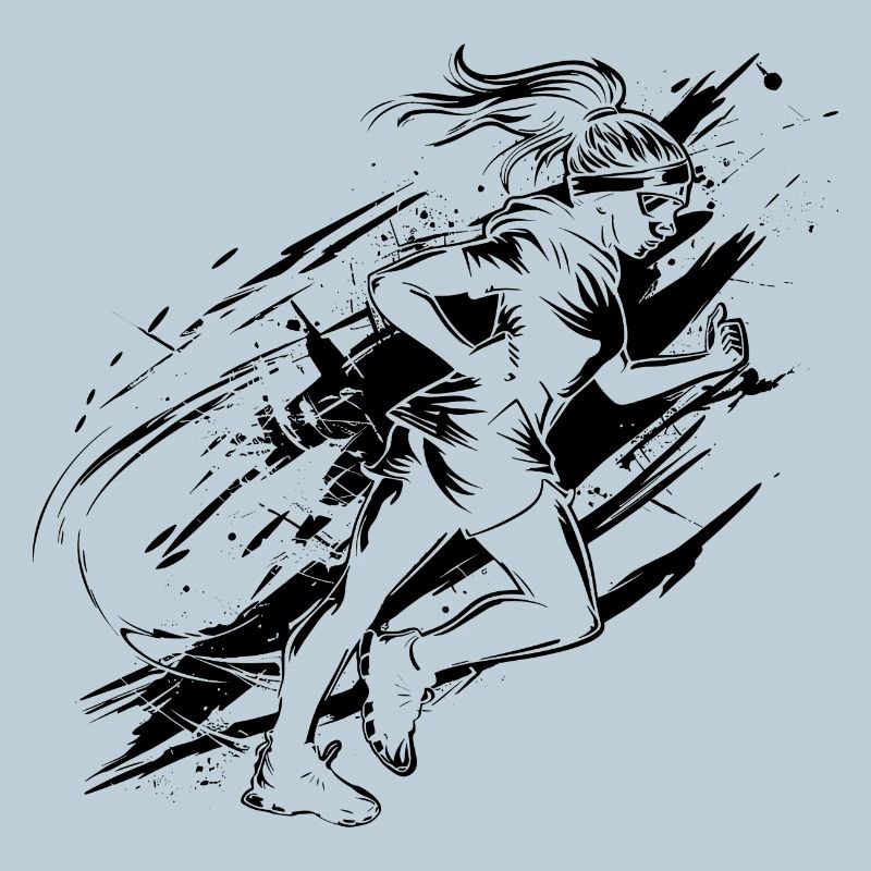 Runner Drawing