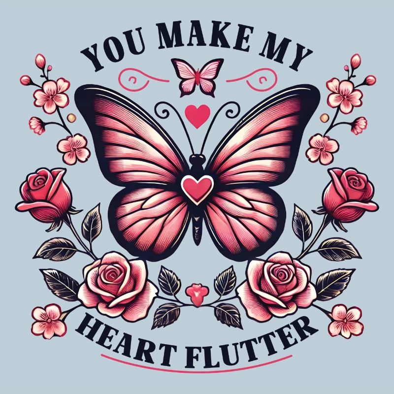 You make my heart flutter - Romantic Smash