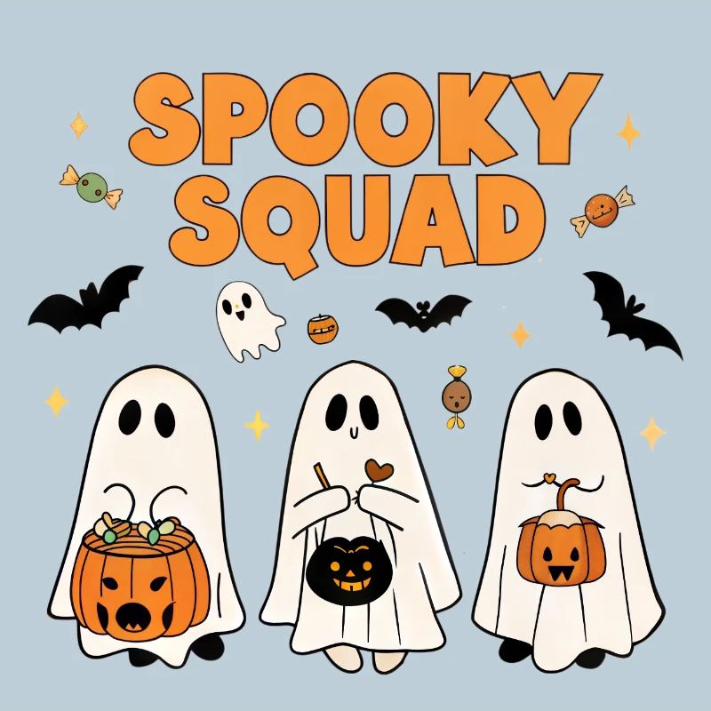 Spooky Squad Halloween Design