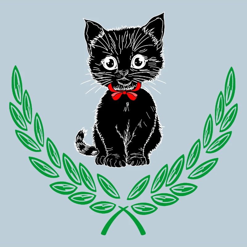Couronne de laurier noir