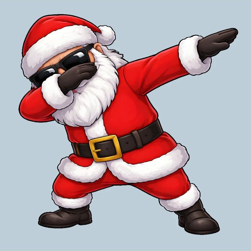 Dabbing Weihnachtsmann
