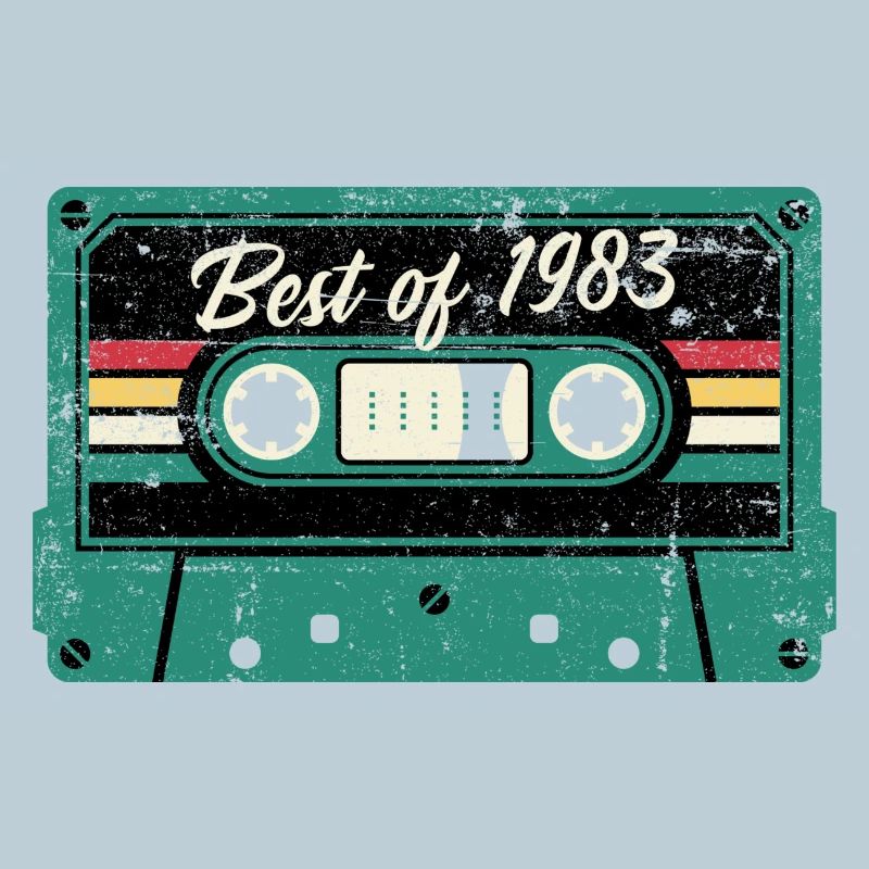 Le meilleur de 1983 Cassette rétro