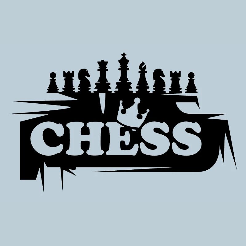 Chess Graffiti Pièces d’échecs Illustration Logo