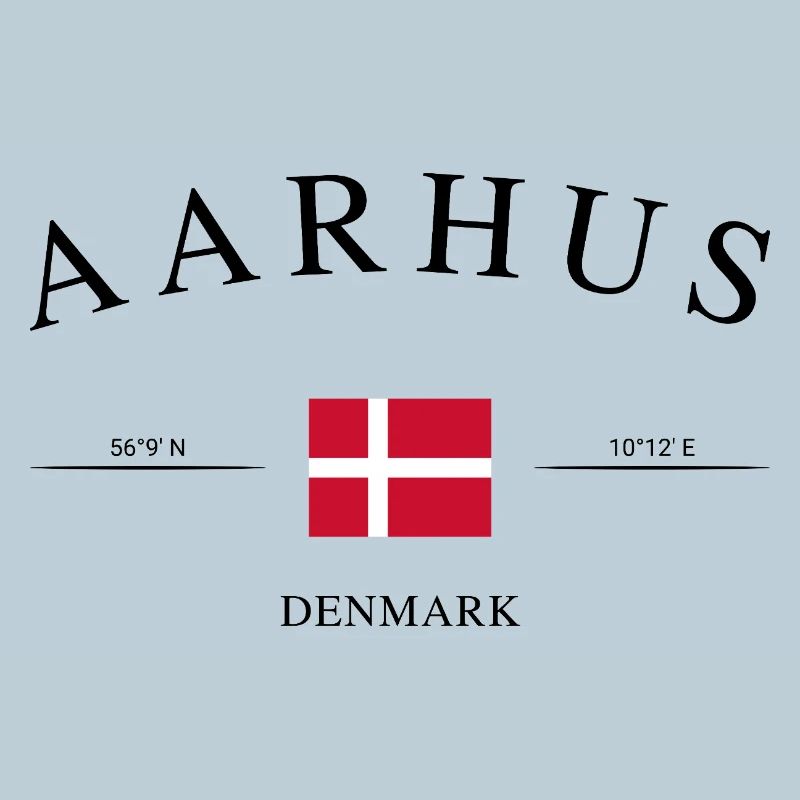 Aarhus, Danemark – Souvenir et cadeau de Noël