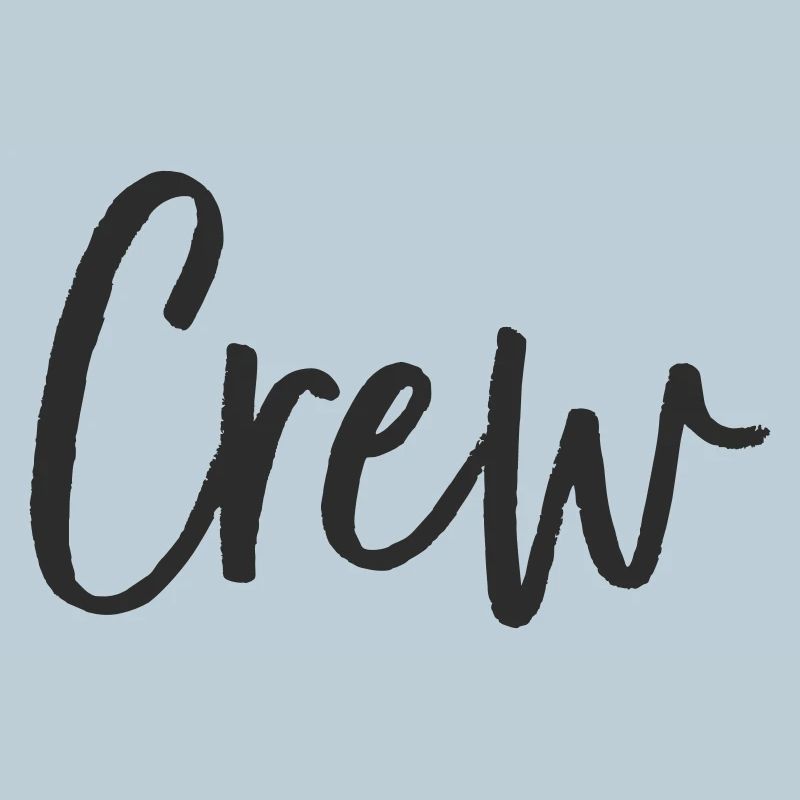 Crew Hand Lettering Design