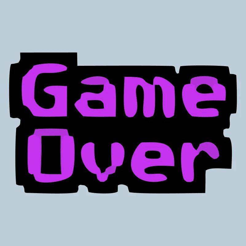 Game Over Pixel Retro