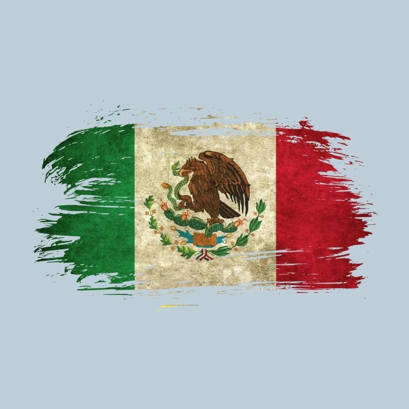 Mexique Vintage Drapeau / Cadeau Mexique