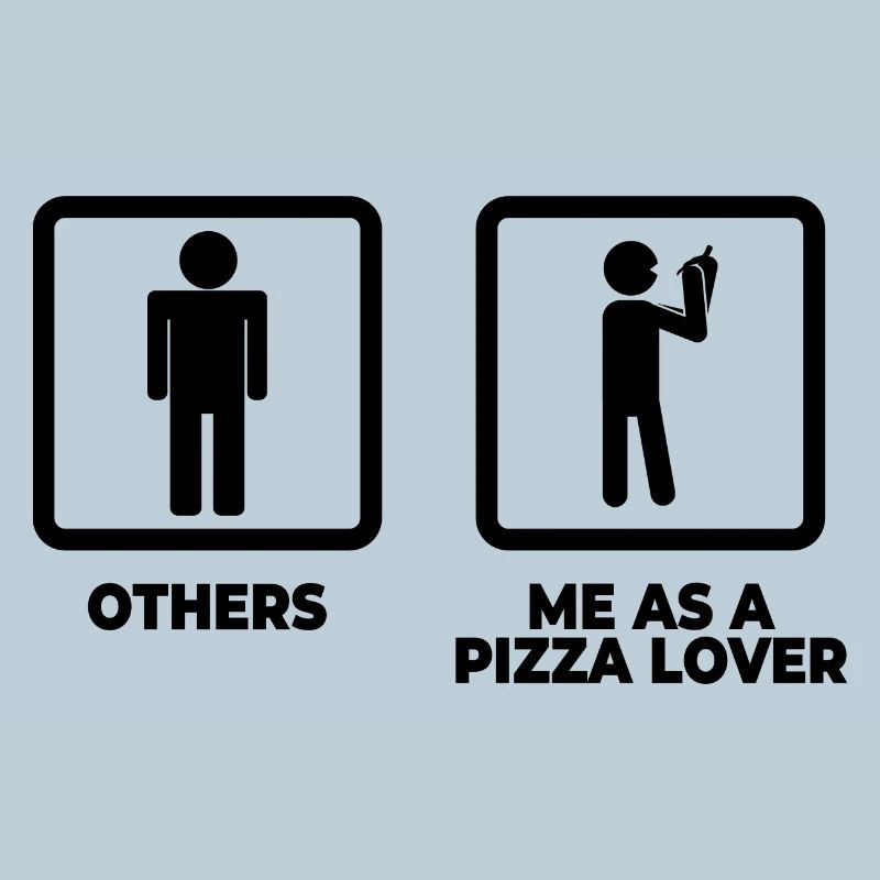 Pizza stick figures