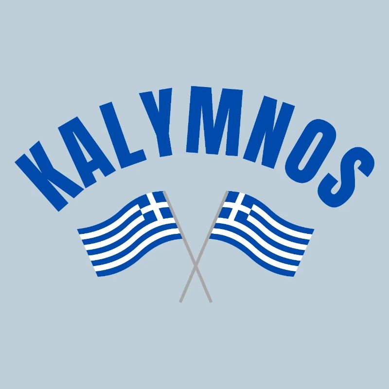Drapeaux grecs de Kalymnos